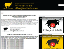 Tablet Screenshot of blackbull.com.ro